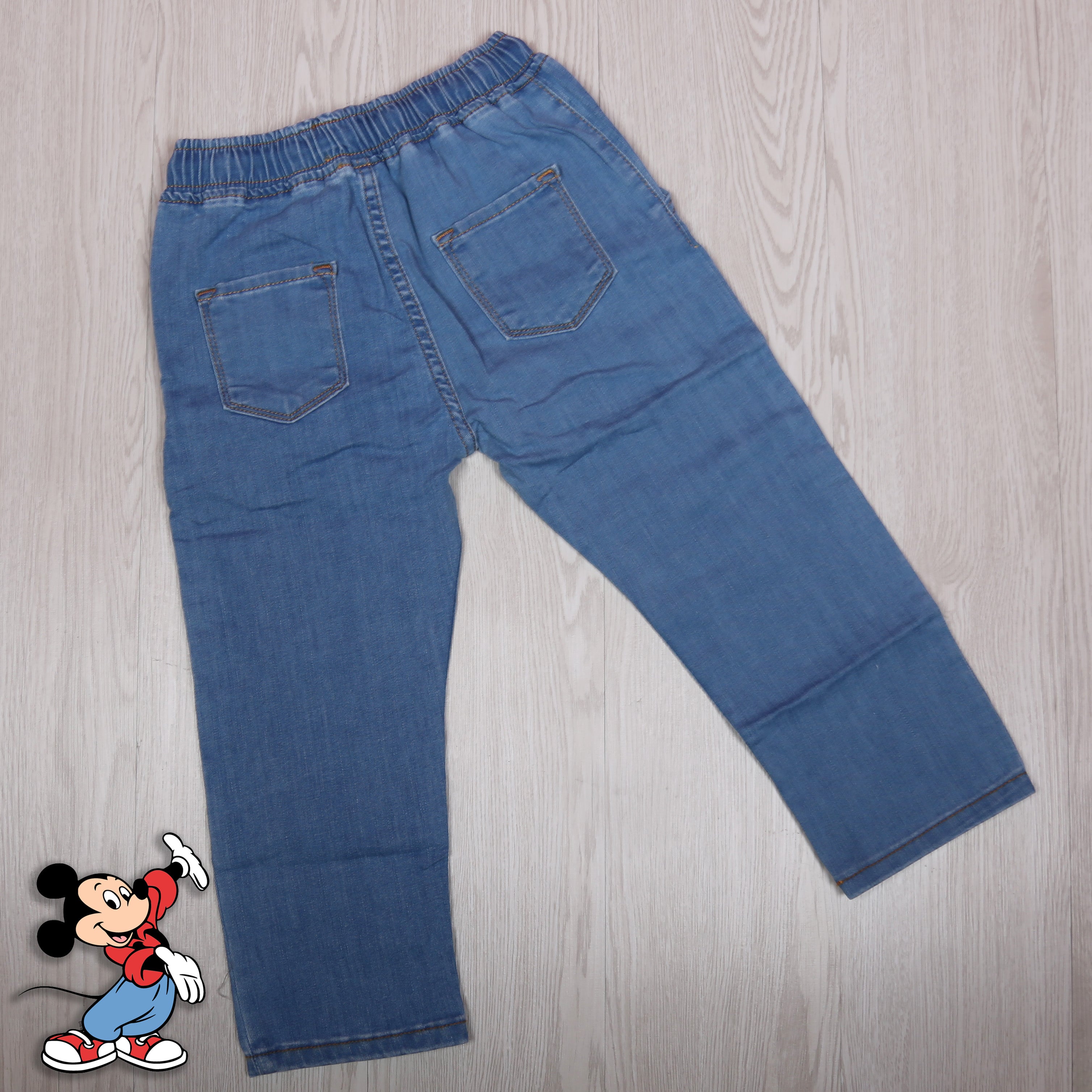 Disney Mickey Mouse Kids' Jogger Jeans – Light Blue - Kids Boys