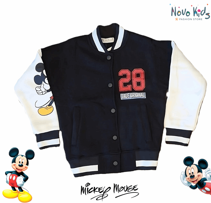 Mickey Mouse Boys High-Quality Cotton Jacket - Kids Boys (1PC) - Novo Kids
