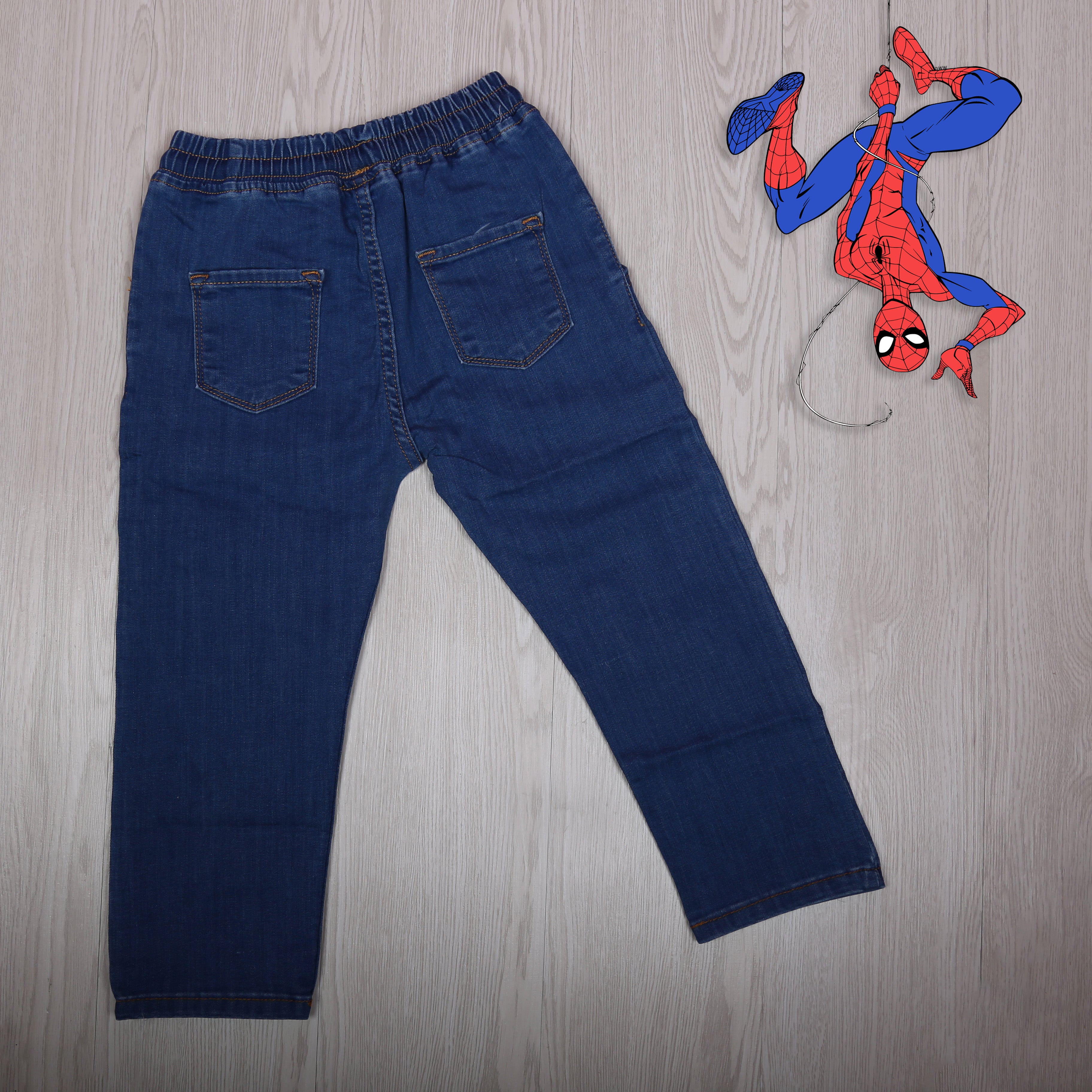 Marvel Spider-Man Kids' Jogger Jeans – Blue - Kids Boys
