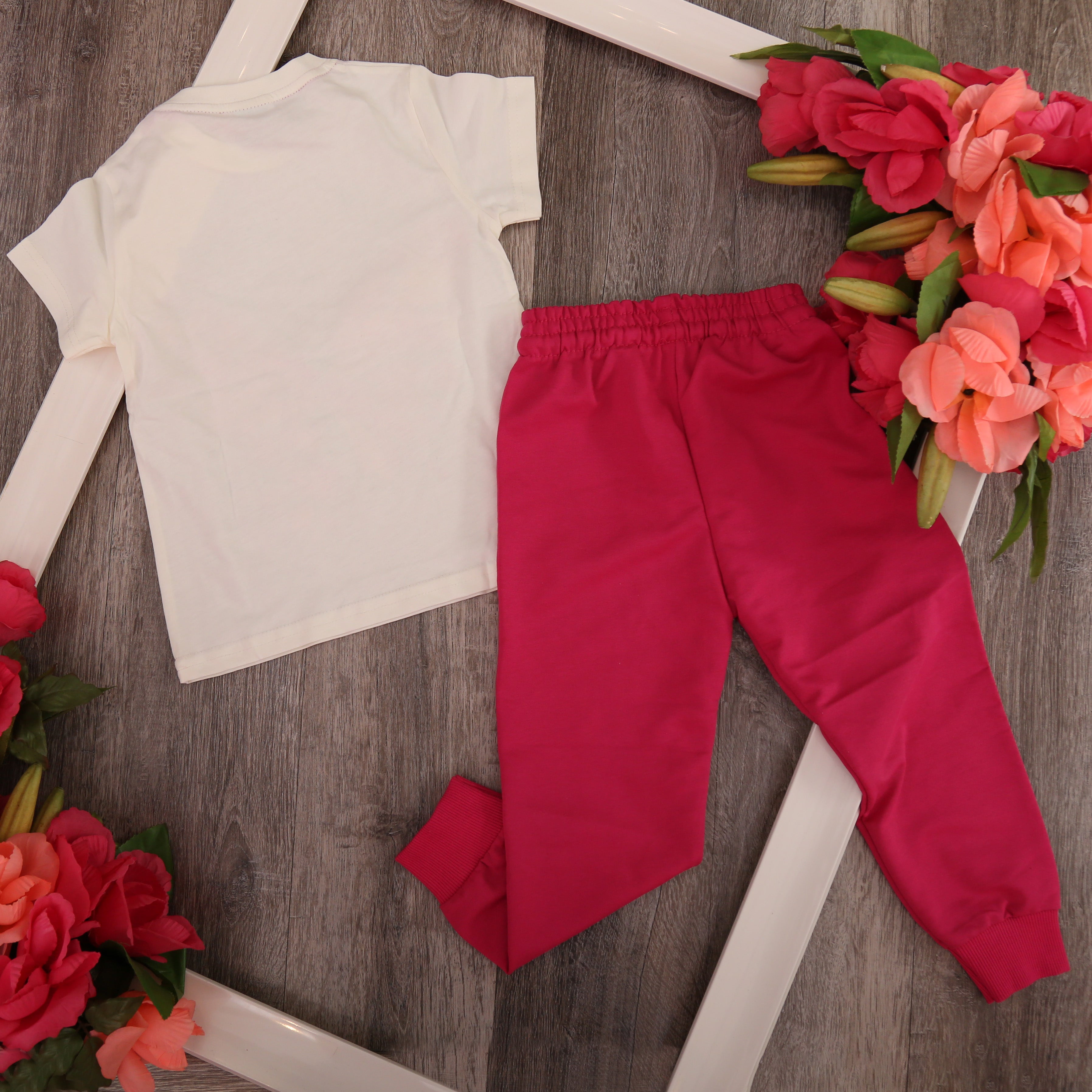 Butterfly Follow Your Dream outfit Set - Kids Girls (2PCs)