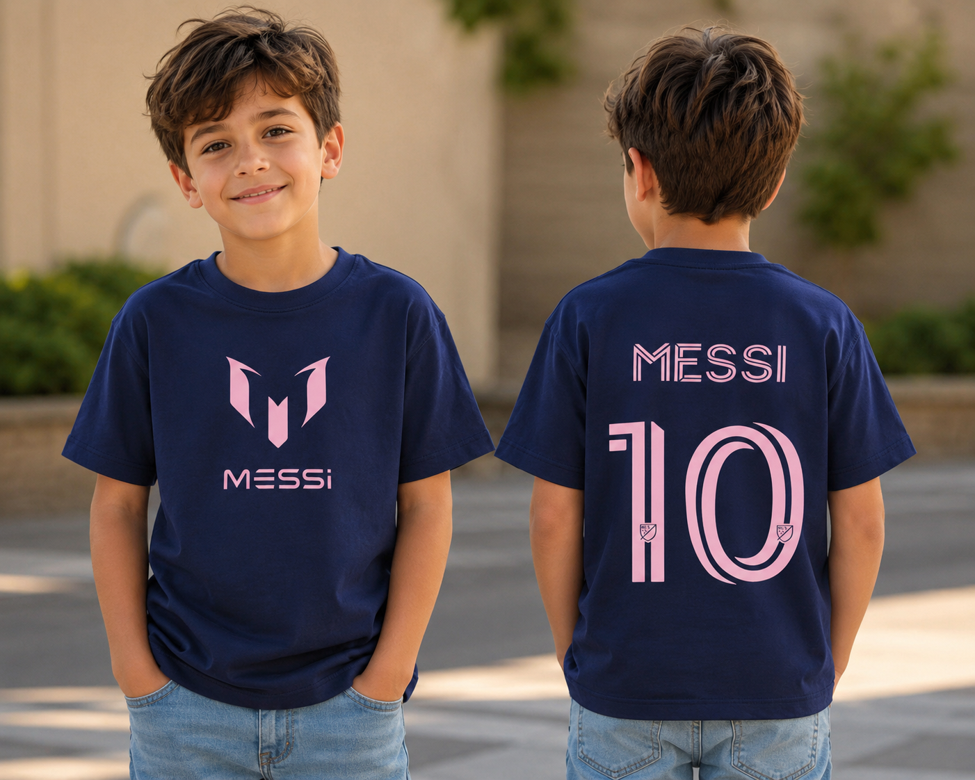 Messi #10 Kids Graphic T-Shirt  - Kids/Teens Boys (5 -14Y)