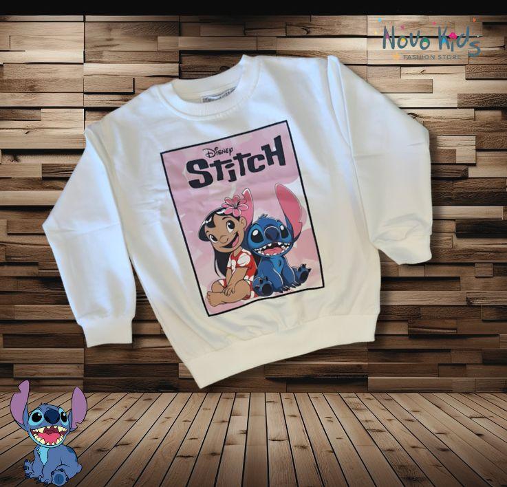 Stitch and Lilo Kids Girls High-Quality Cotton Set - Kids Girls (2Pcs) - Novo Kids