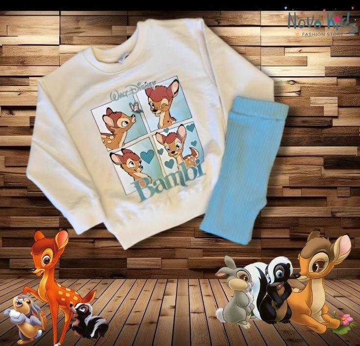 Bambi Kids Girls High-Quality Cotton Set - Kids Girls (2PCs) - Novo Kids