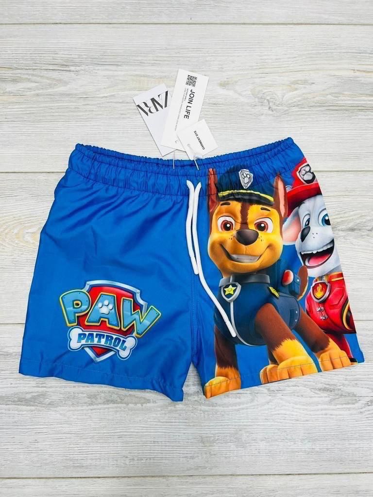 Paw Patrol Boys’ Swim Shorts – Chase and Marshall Design - Kids Boys