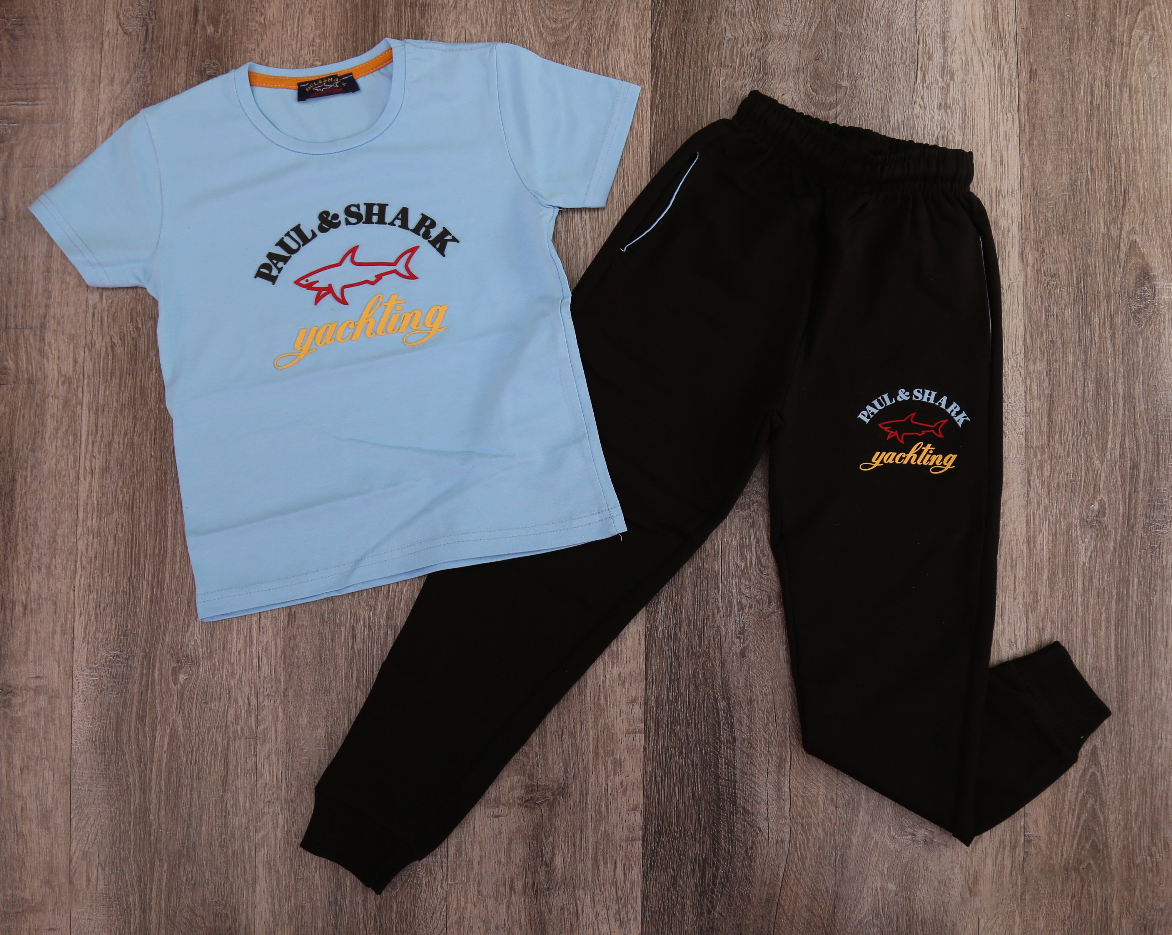 Paul & Shark Yachting Boys'Set (Blue) - Kids Boys (2PCs)