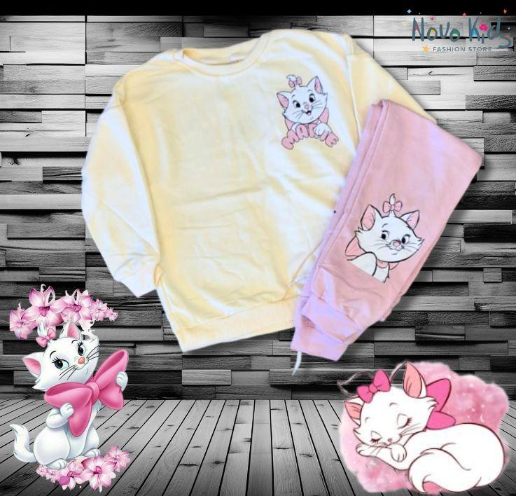 The Aristocats Kids Boys & Girls High-Quality Cotton Set - Kids Girls (2PCs) - Novo Kids