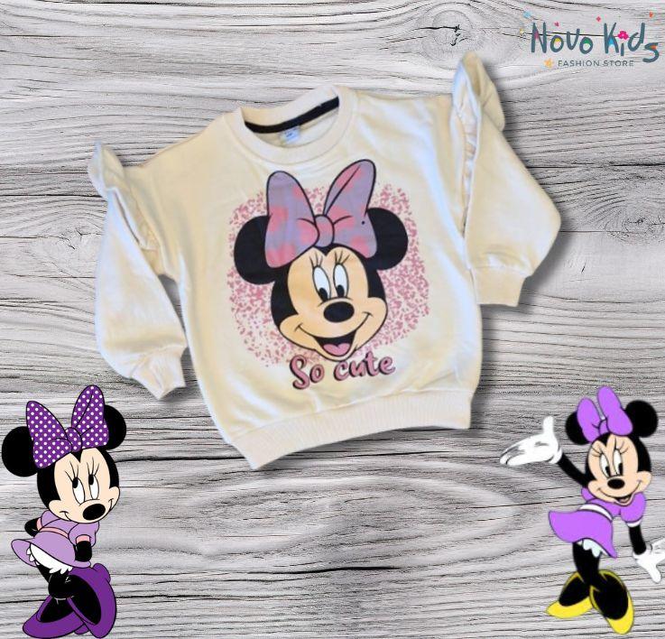 So Cute Purple Minnie Mouse Kids Girls High-Quality Cotton Set - Kids Girls (2PCs) - Novo Kids