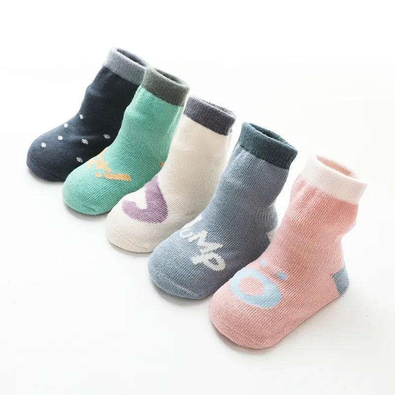 Floor Middle Socks - Kids/ Toddler Girl & Boy - Novo Kids
