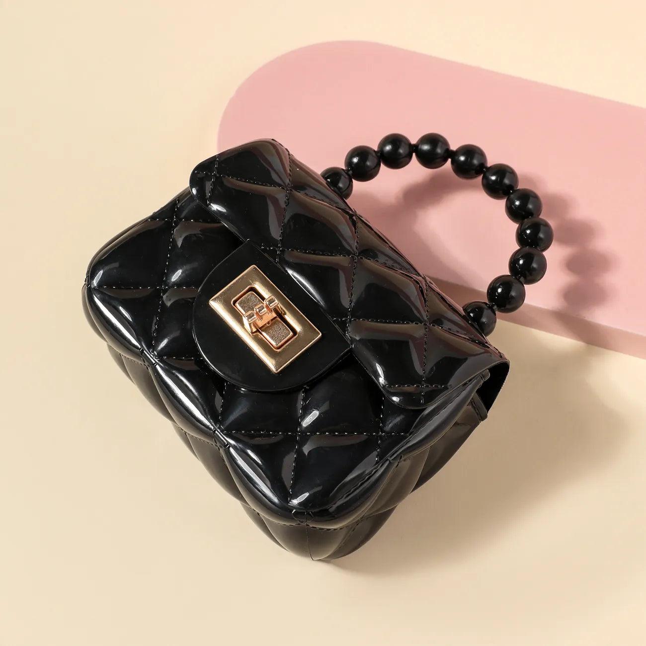 Pure Color Pearl Handbag Clutch Purse - Toddler/Kid Girl - Novo Kids