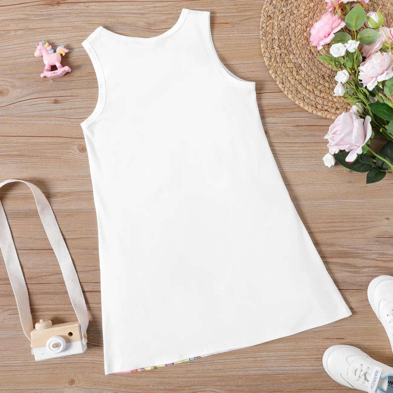 Unicorn Sleeveless Dress - Kids Girl - Novo Kids