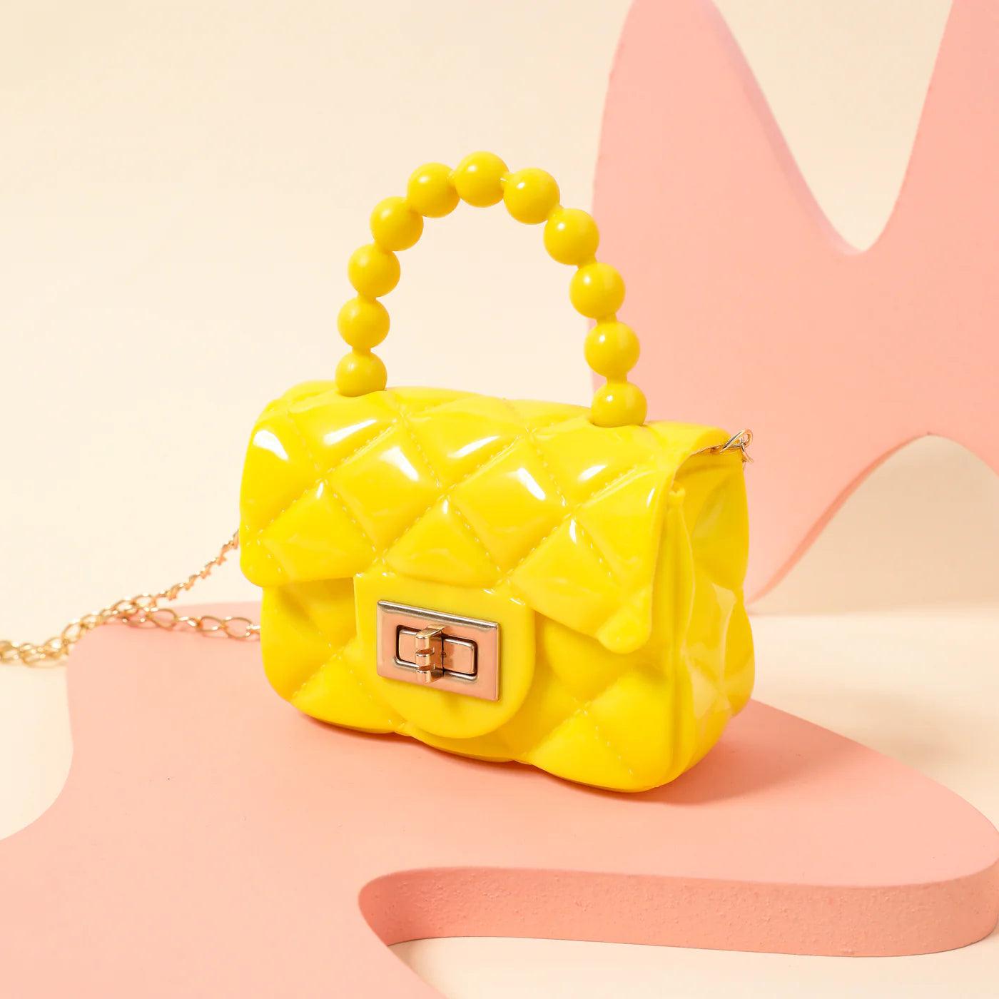 Pure Color Pearl Handbag Clutch Purse - Toddler/Kid Girl - Novo Kids