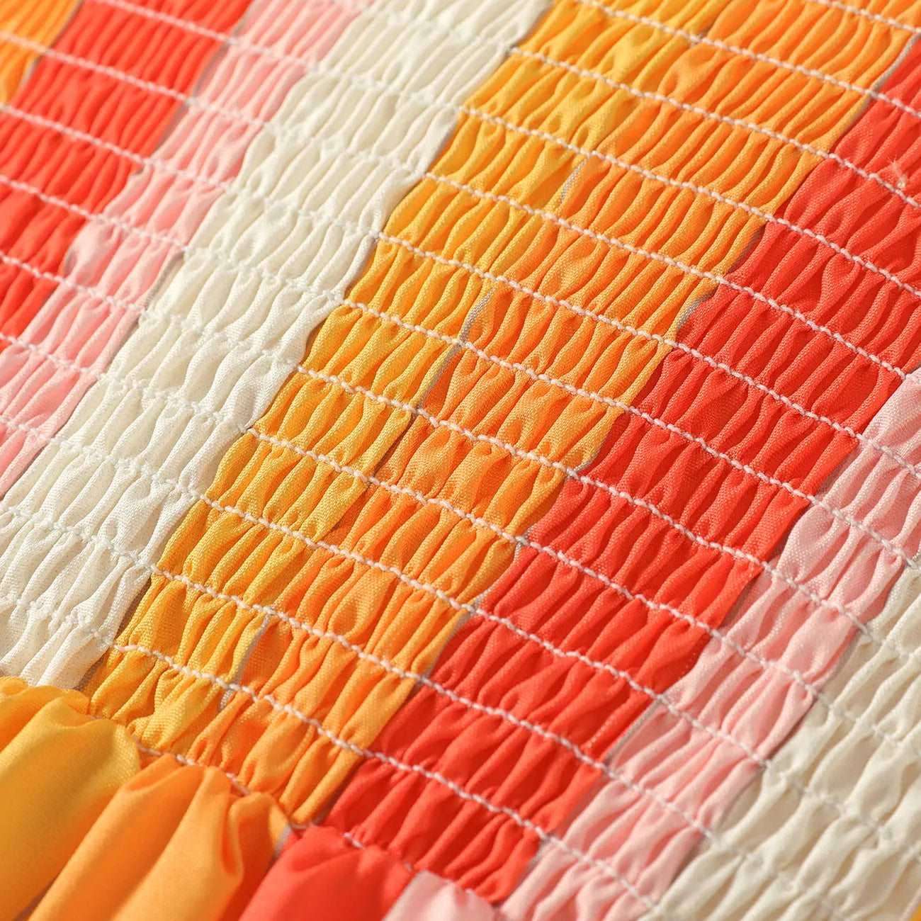 Stripe Smocked Slip Dress - Kids Girl - Novo Kids