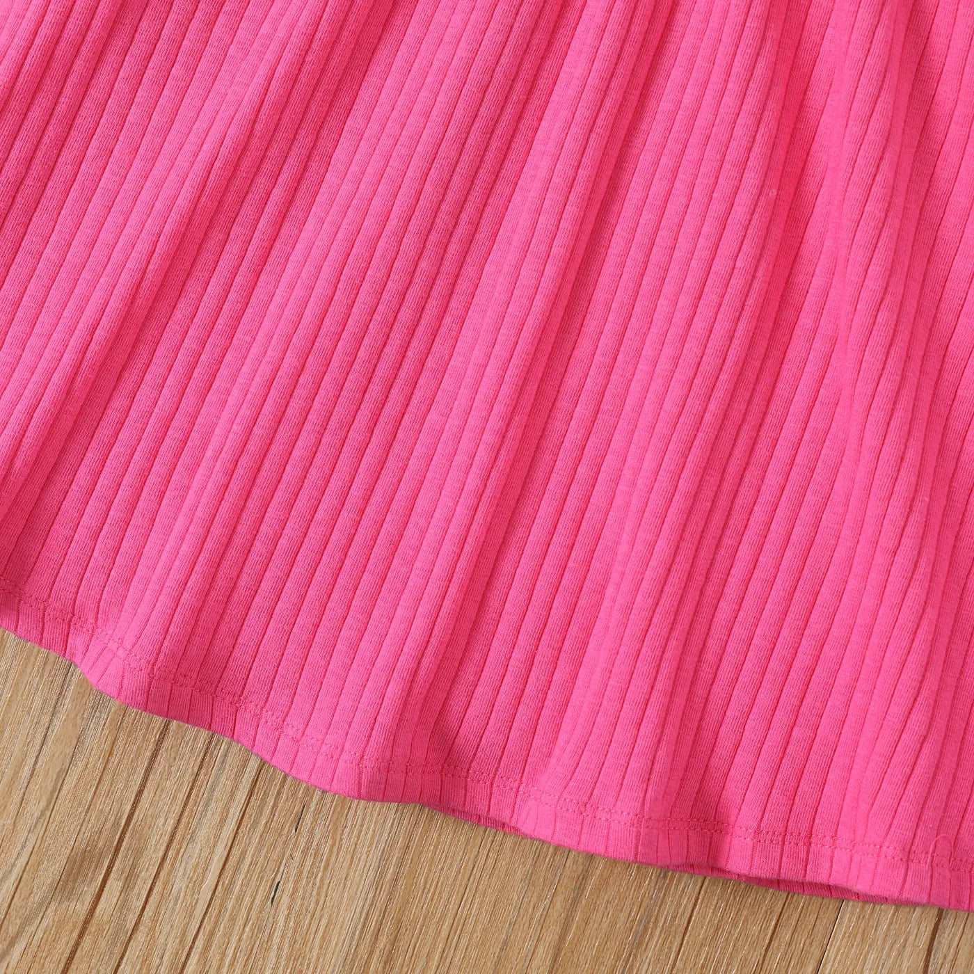 Textured Solid Sleeveless Dress - Toddler Girl - Novo Kids