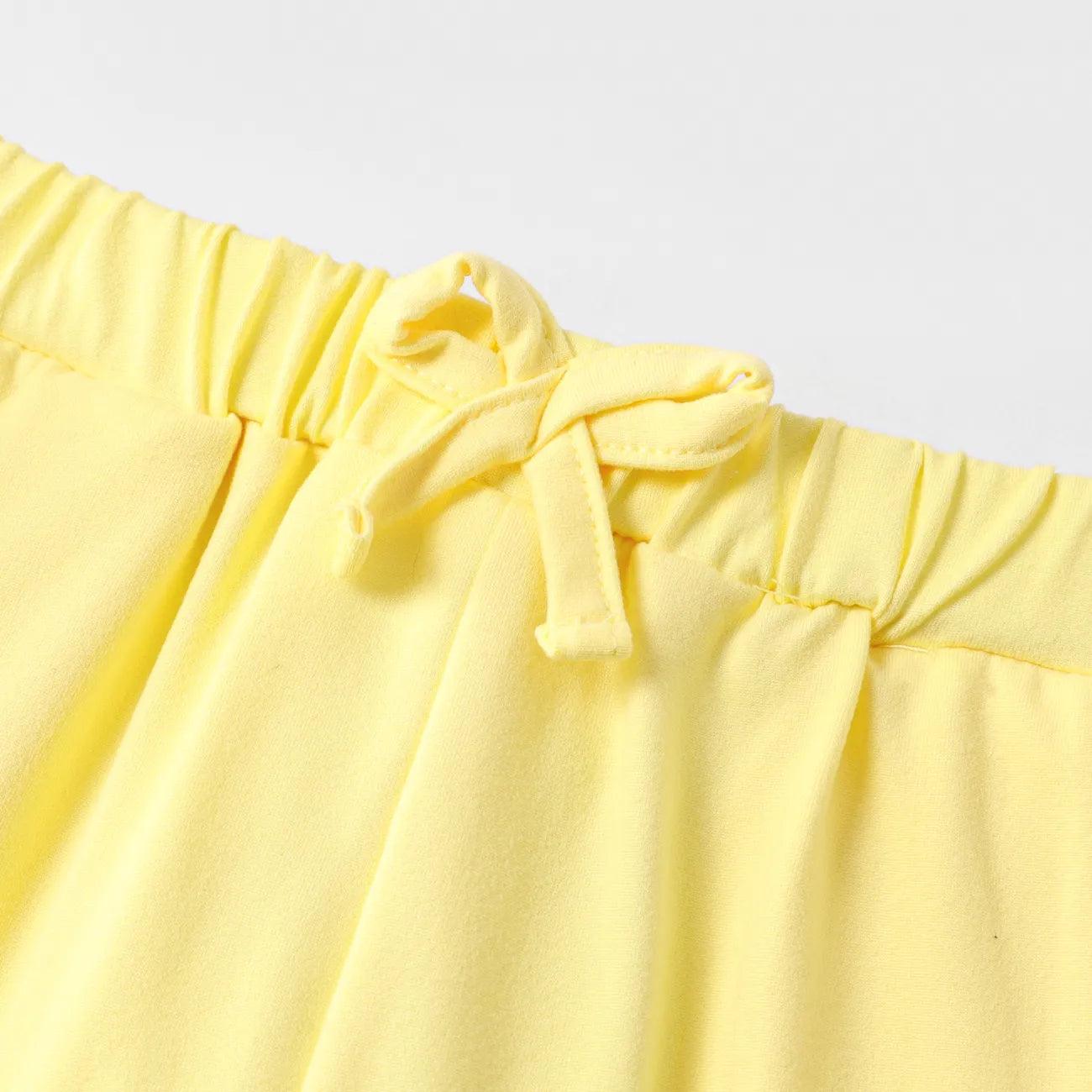 Butterfly Embroidered Camisole and Shorts Set - Kids Girl (2Pcs) - Novo Kids