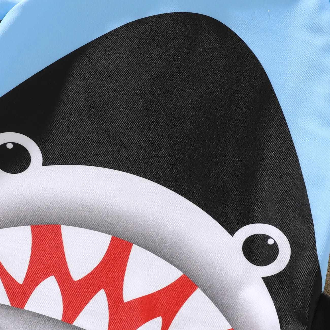 Shark Print Swimsuit Set - Toddlers/Kids Boy (2Pcs) - Novo Kids
