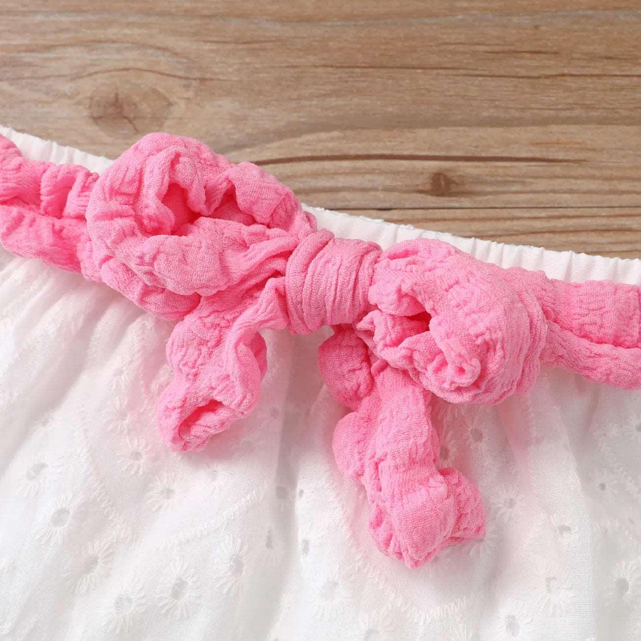 Sweet Sleeveless Dress Set - Toddler Girl (2pcs - Novo Kids