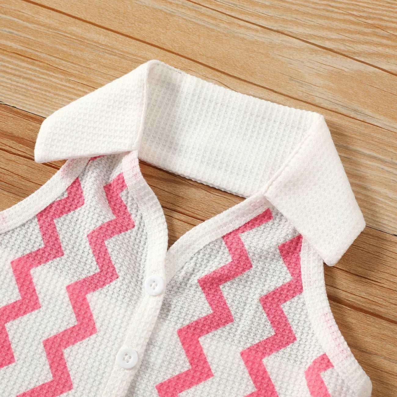 Summer Avant-garde Stripe Skirt Suit - Kids Girl (2Pcs) - Novo Kids