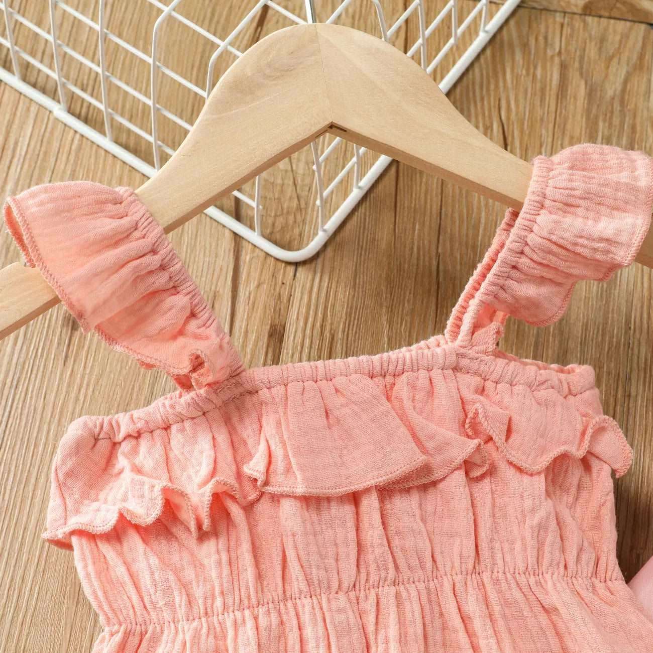 Sweet Flutter Sleeve Set - Cotton/Poly Blend - Toddler Girl (2Pcs) - Novo Kids