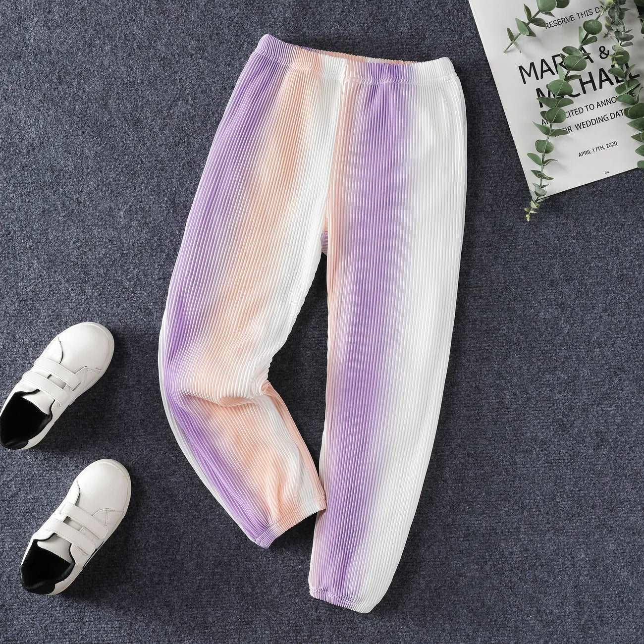 Cool & Breathable Pleated Sweatpants - Kids Girl - Novo Kids