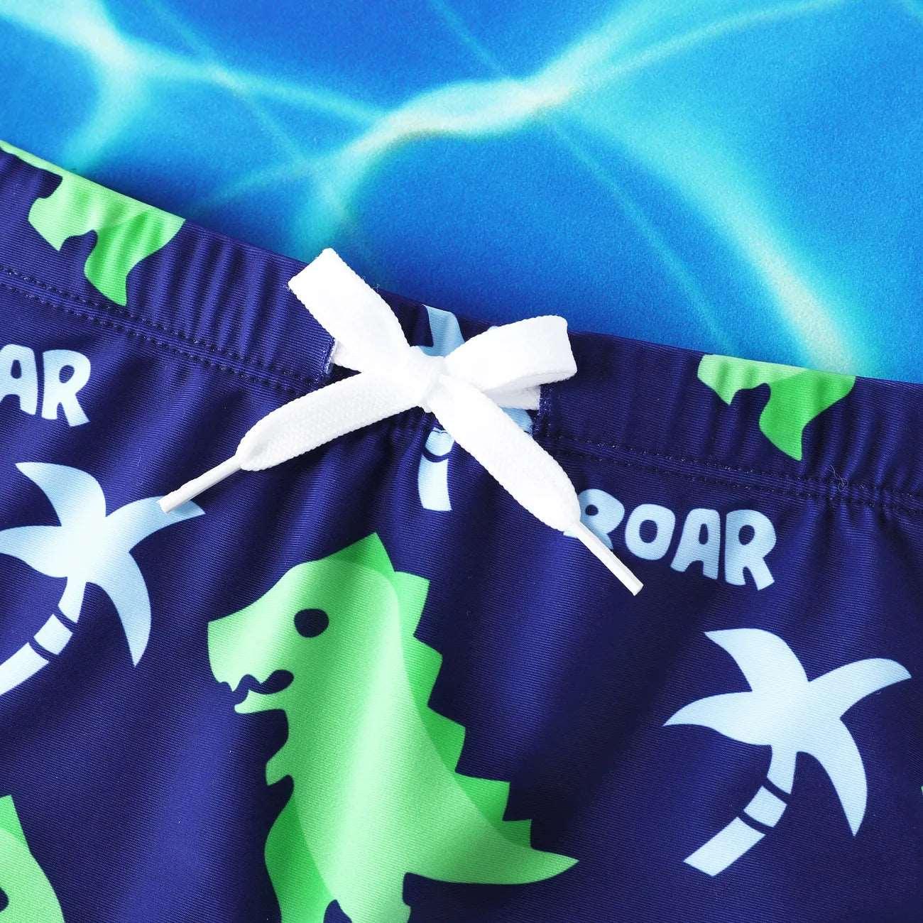 Childlike Dinosaur Swimsuits Set -Toddler/Kid Boys (2pcs ) - Novo Kids
