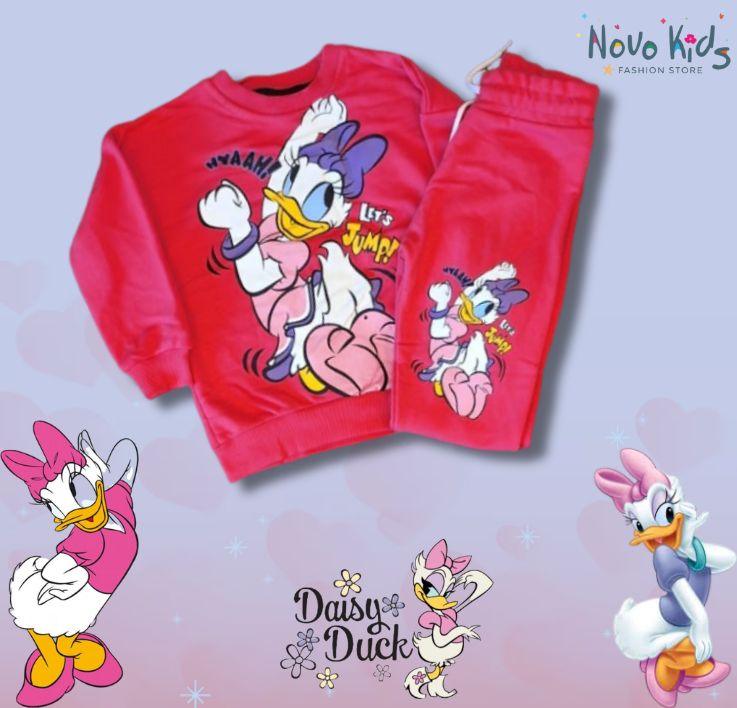 Daisy Duck Kids Girls High-Quality Cotton Set in Pink - Kids Girl (2PCs) - Novo Kids