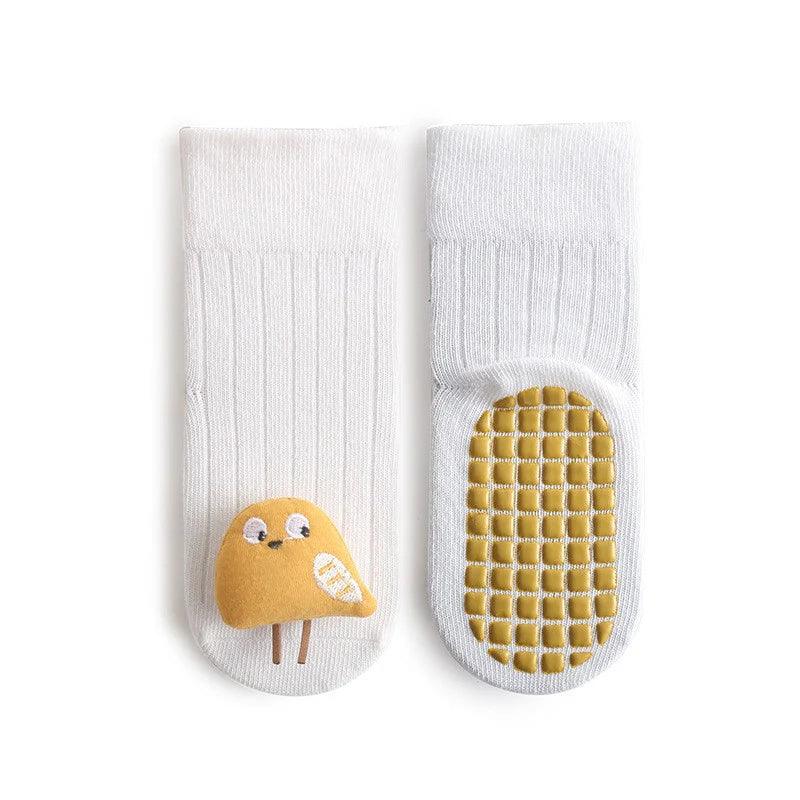 Cute Cartoon Anti-Slip Floor Socks - Baby/Toddler - Novo Kids