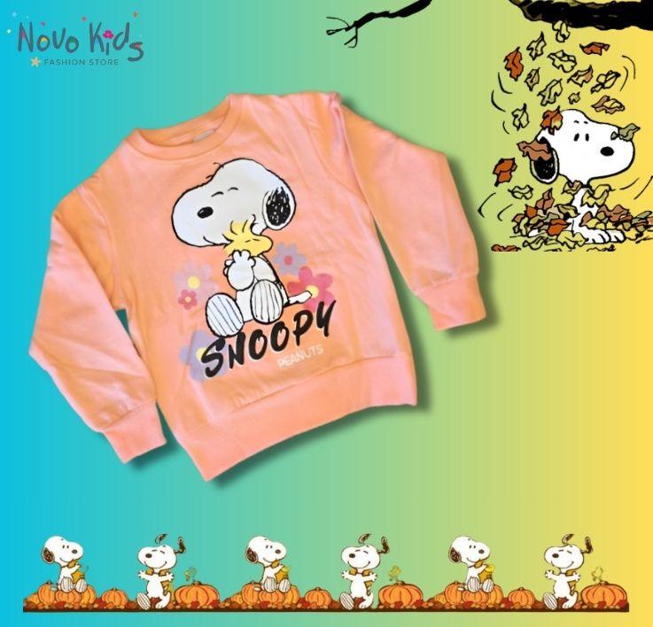 Snoopy Kids Girls High-Quality Cotton Set -Kids Girls (2Pcs) - Novo Kids