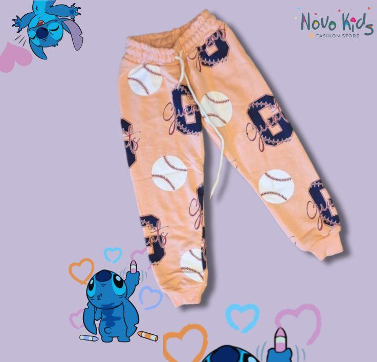 Grand Stitch Kids Girls High-Quality Cotton Set -Kids Girls (2Pcs) - Novo Kids