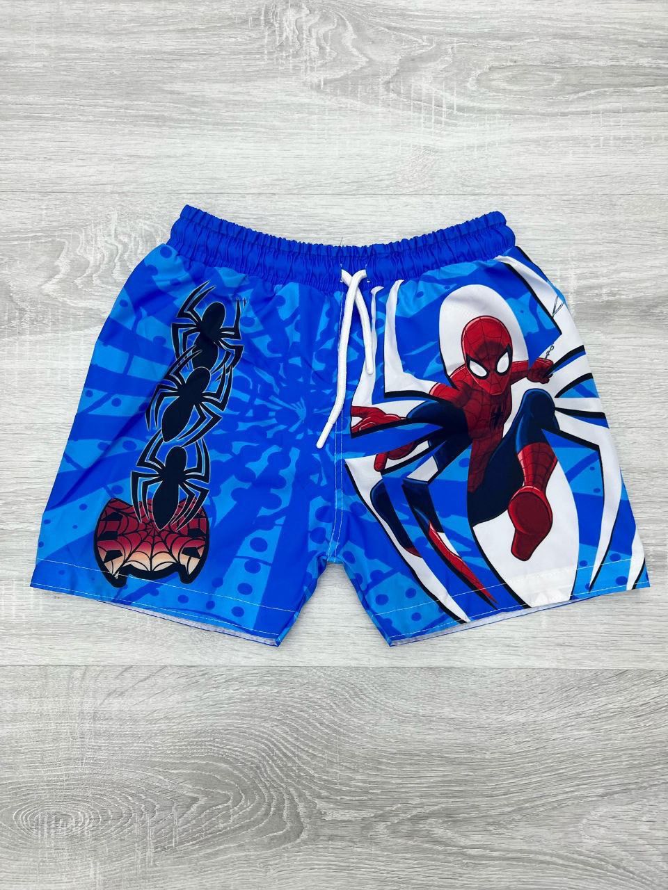 Spiderman Boys’ Swim Shorts – Web-Slinger Action Design - Kids Boys