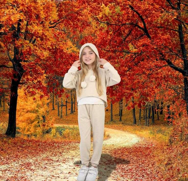 Hooded High quality Cotton Pullover, Shirt & Pants Sets - Kids girls (3 Pcs) - Novo Kids