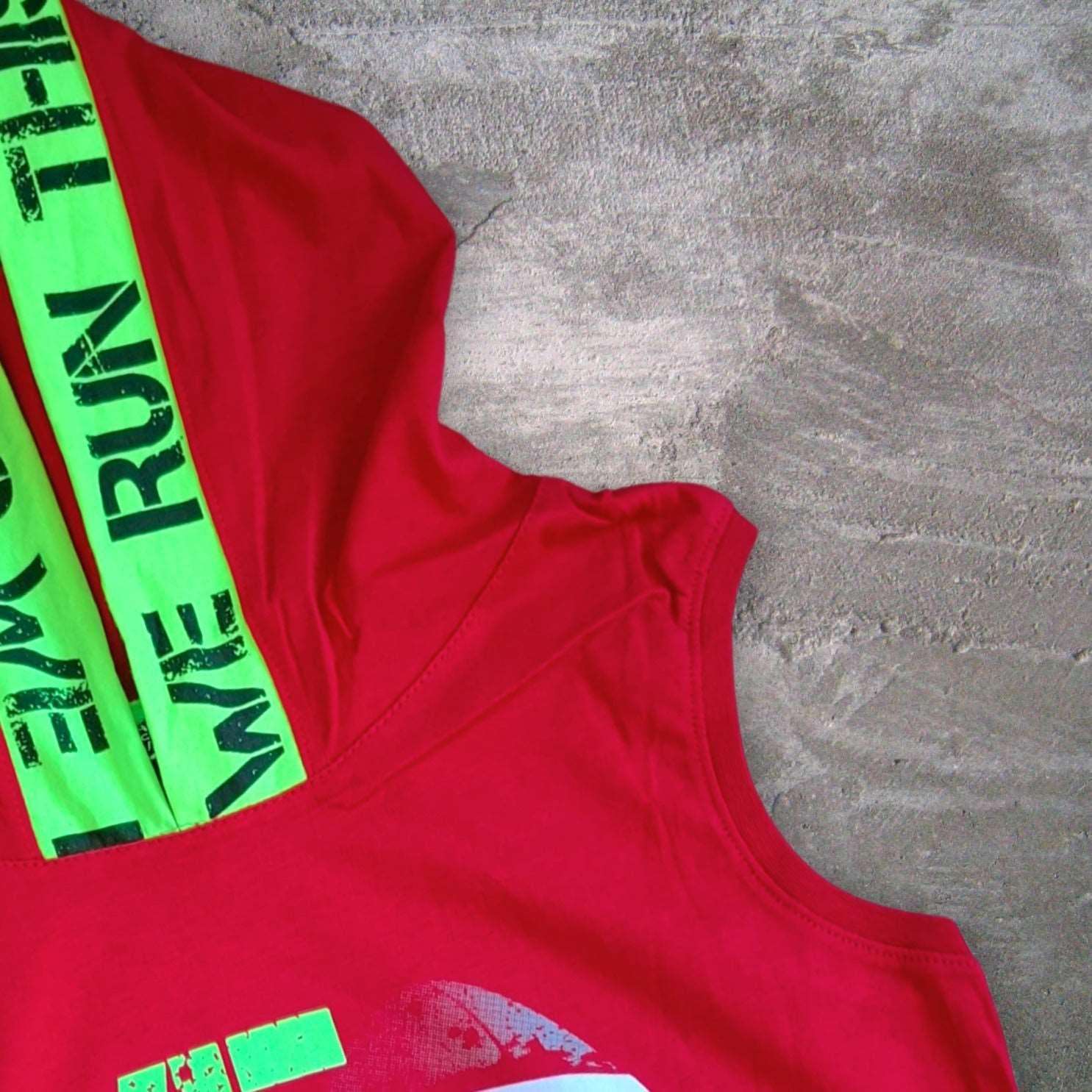 Sleeveless and Hooded Athlete Shirt - Kids/Teen Boys (100% Cotton) - Novo Kids