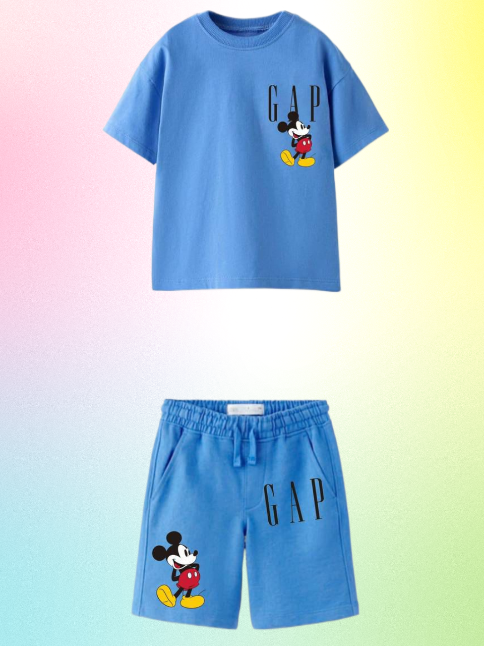 GAP Mickey Mouse Blue Summer Set- Kids Boys