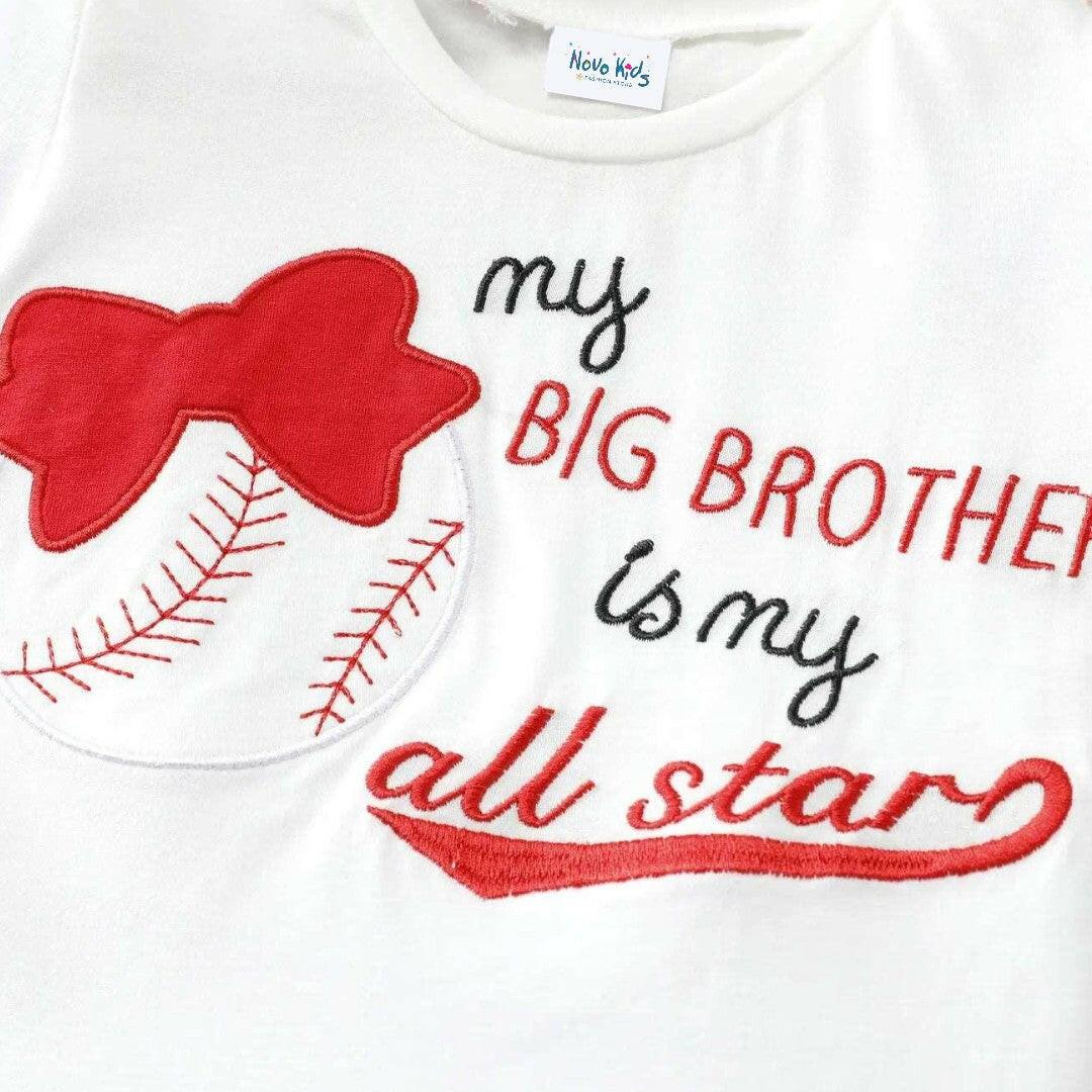 Sporty Ball Set with Ruffle Edge - Toddler Girl (2Pcs) - Novo Kids