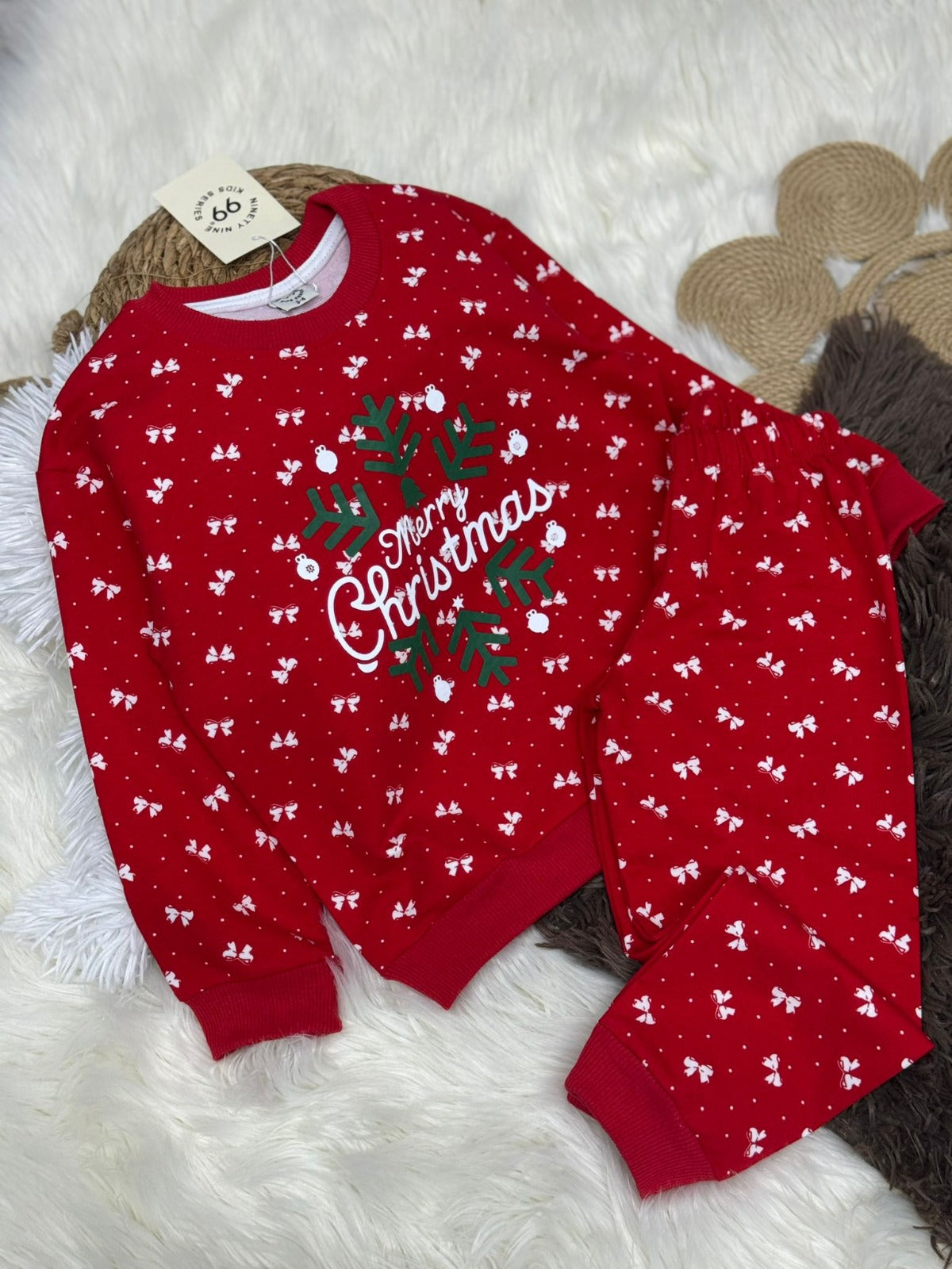 Merry Christmas Kids' Sweater and Pants Set - Kids Girls (2-8Y)