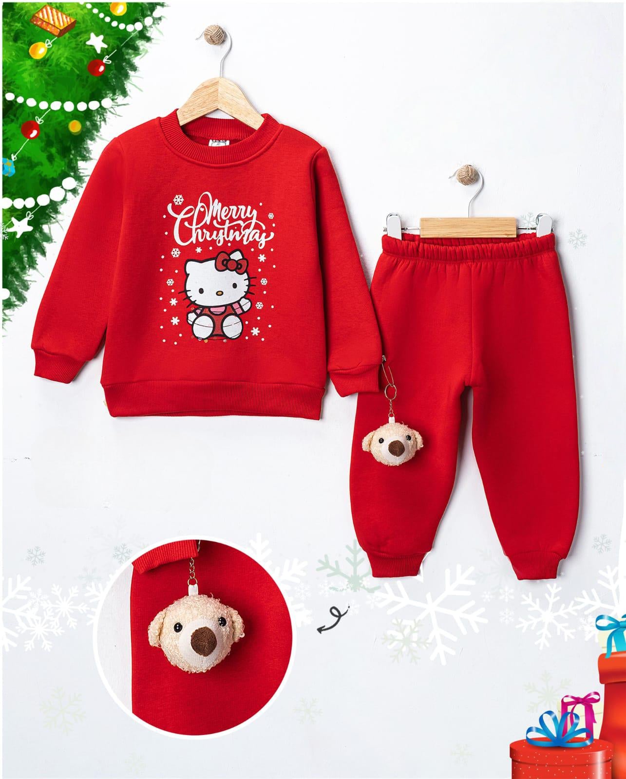 Christmas Hello Kitty Kids' Sweater & Pants Set - Kids Girls (1-4Y)