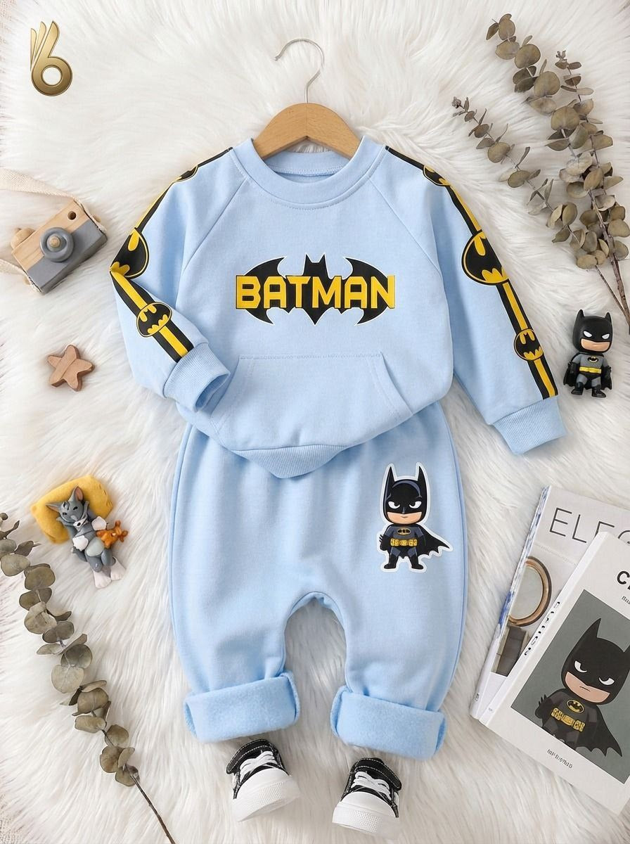 Batman Cozy baby boy Cotton Set - Baby Boy (6 to 24M)