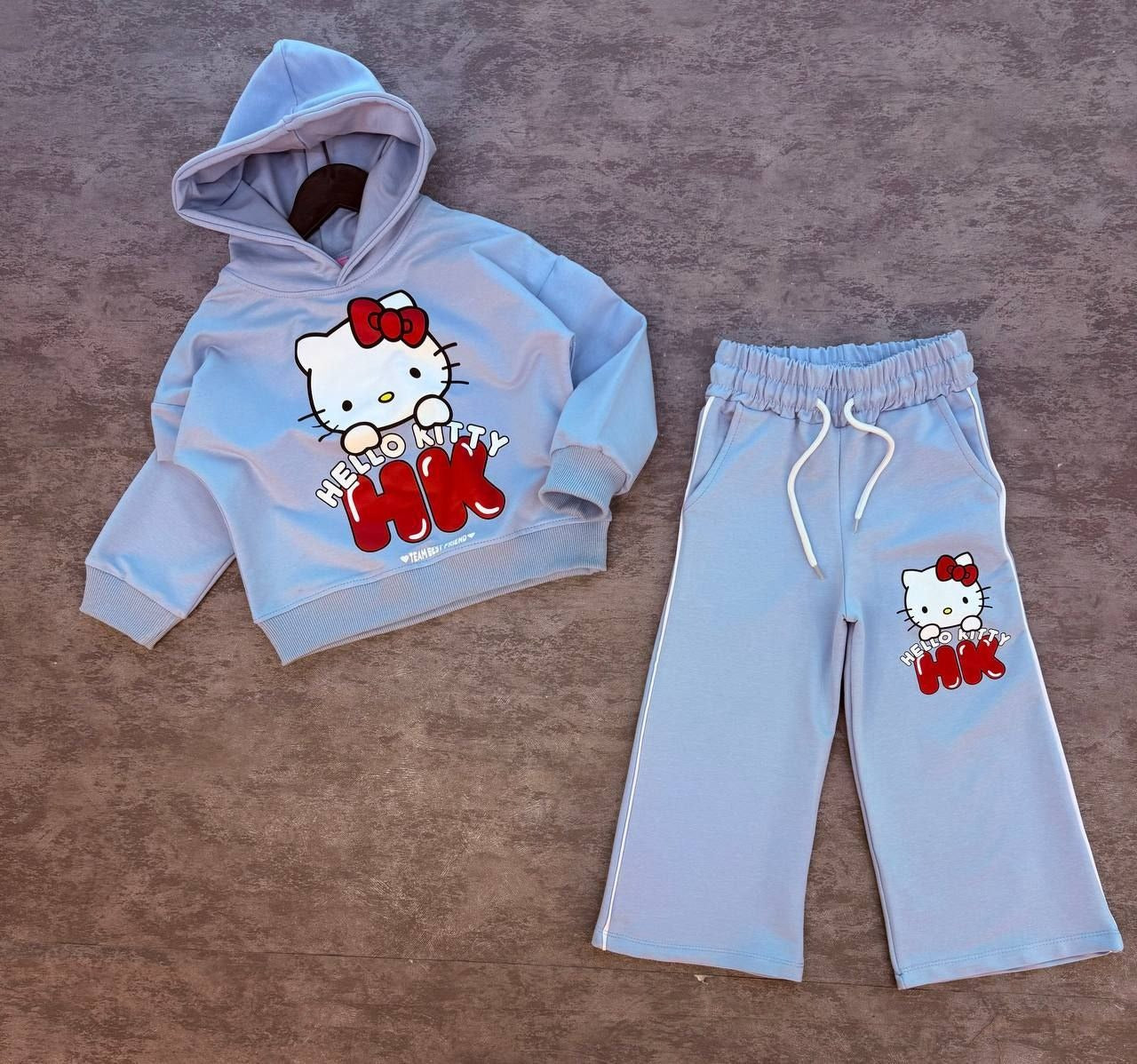 Hello Kitty Girls Hoody and Jogger Set- Kids Girls (3-10Y)