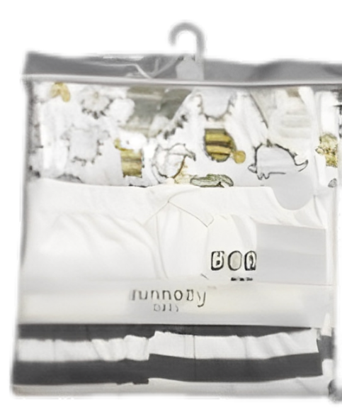 Newborn  3-in-1 Boys Cotton Pants Set –Mix Color Design (Newborn – 9 M)