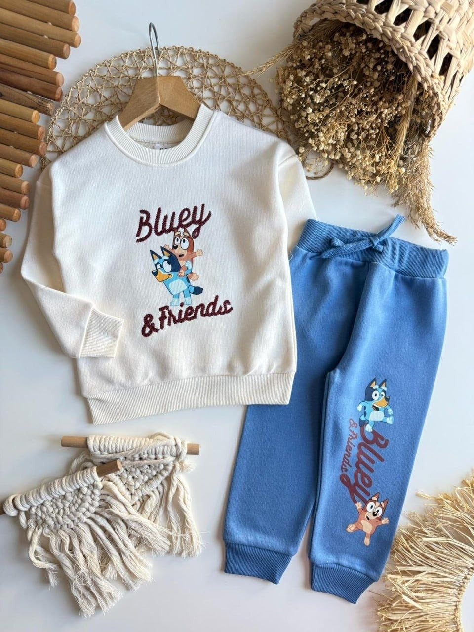 Bluey and Friends Kids Two-Piece Set - Kids Boys/girls (Ages 2 to 8)