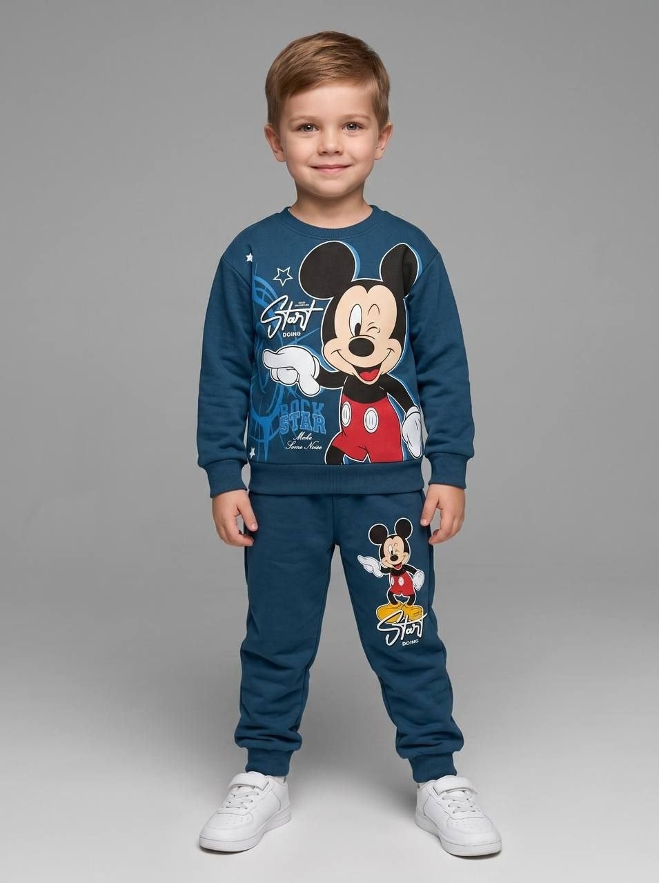 Mickey Mouse Sweatshirt and Joggers Kids Set - Boys (3-10Y)