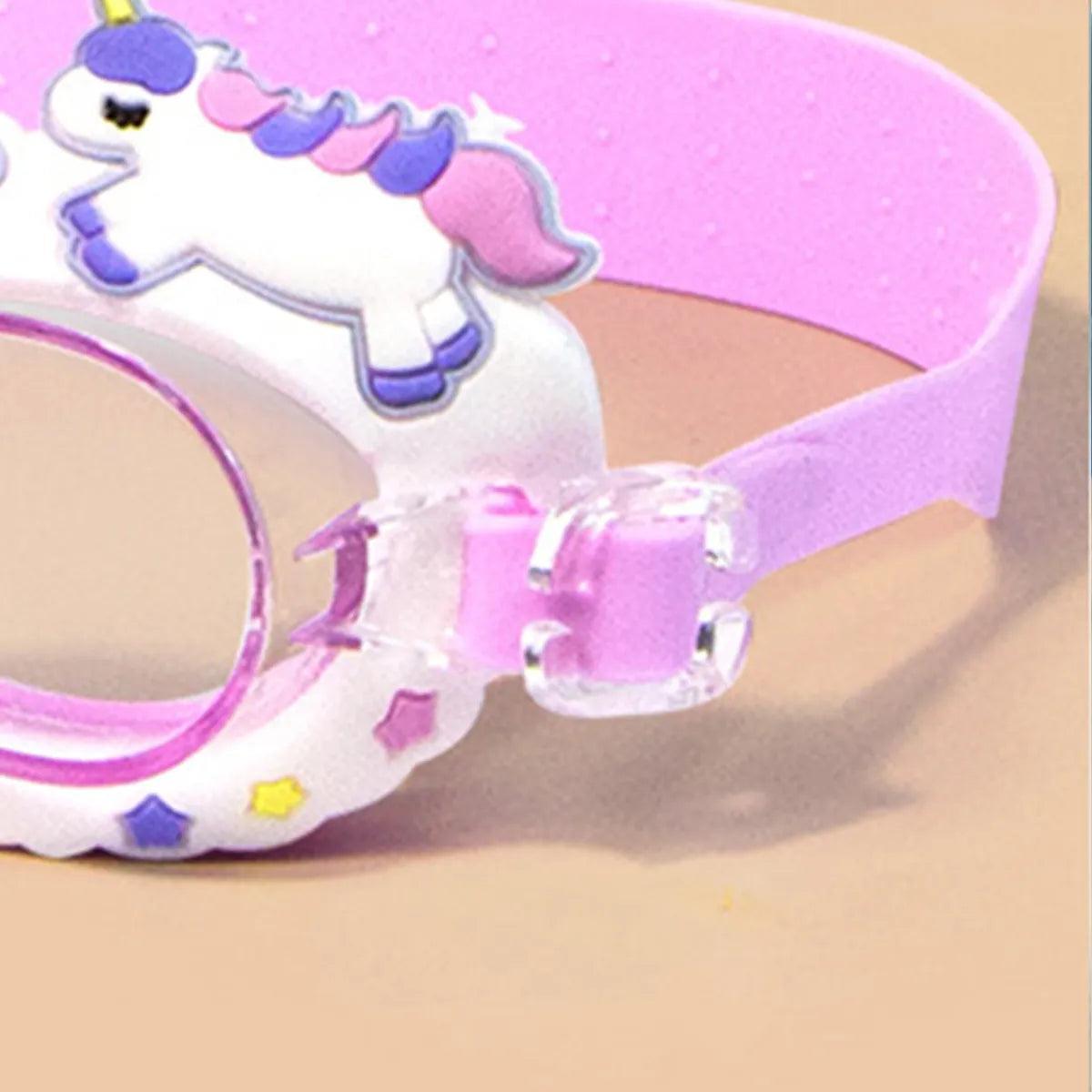 Sporty Cute Cartoon Animal Swimming Goggles - Toddler/Kid - Novo Kids