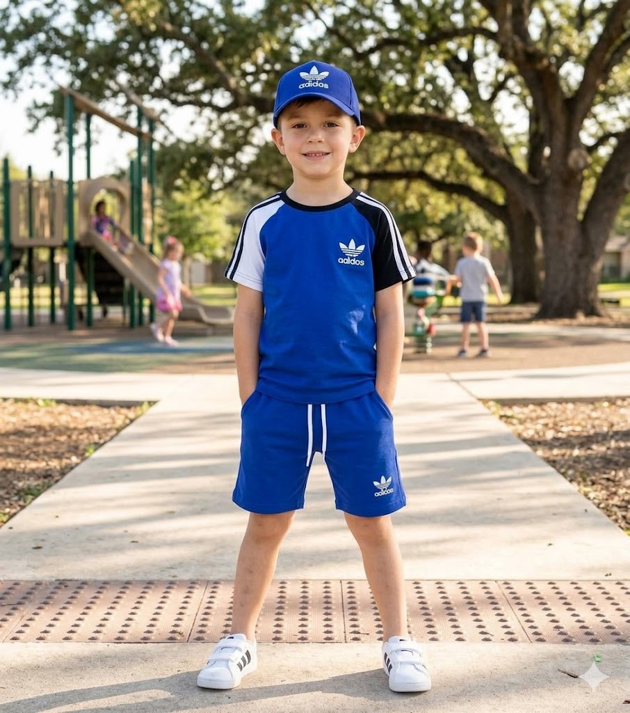 ADIDAS Cool and Sporty 3-Piece Summer Set - Kids Boys/Teens (Age 2-16)