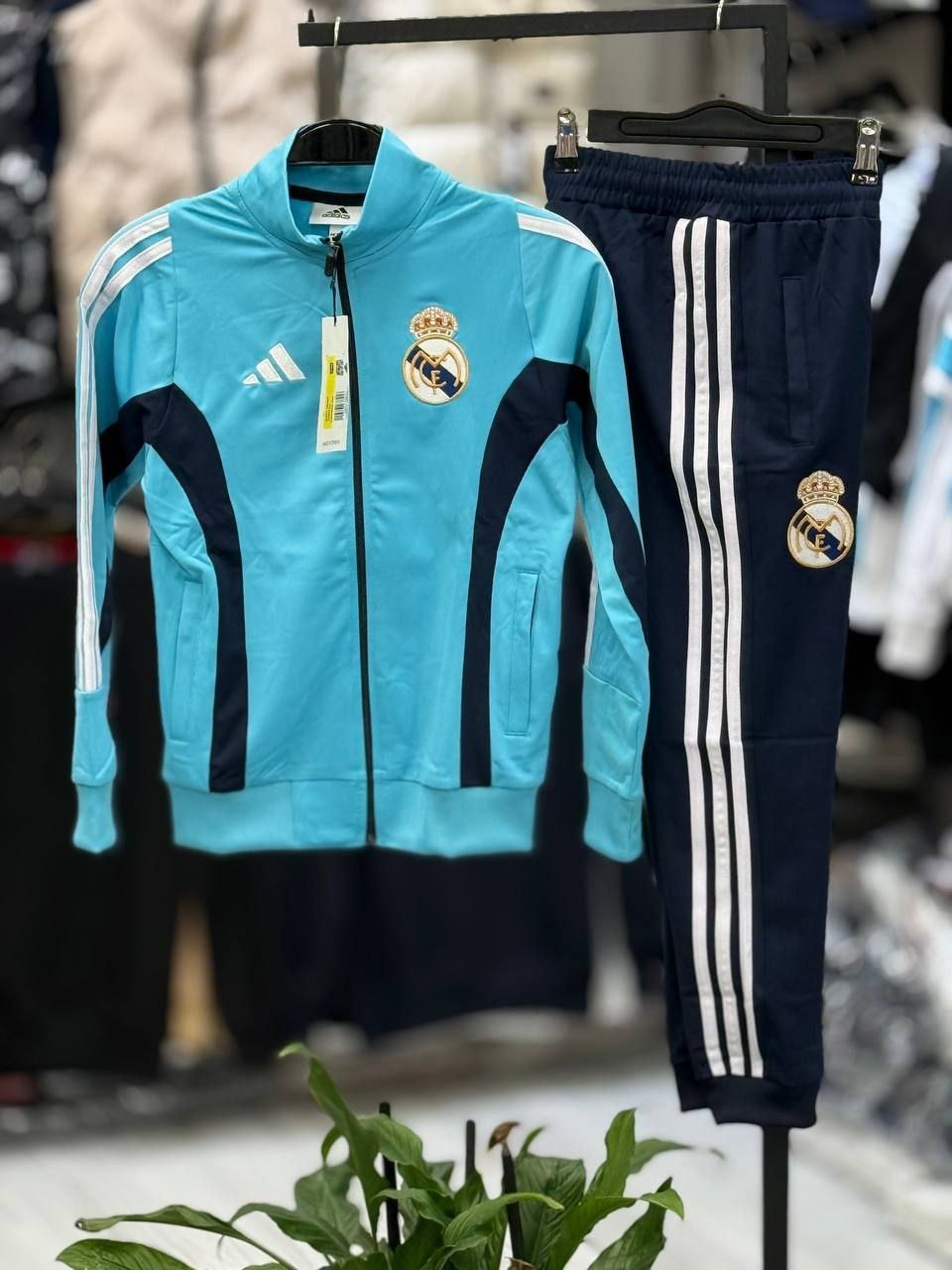 Real Madrid Blue Tracksuits set - Kids/Teen Boys (7-16Y)