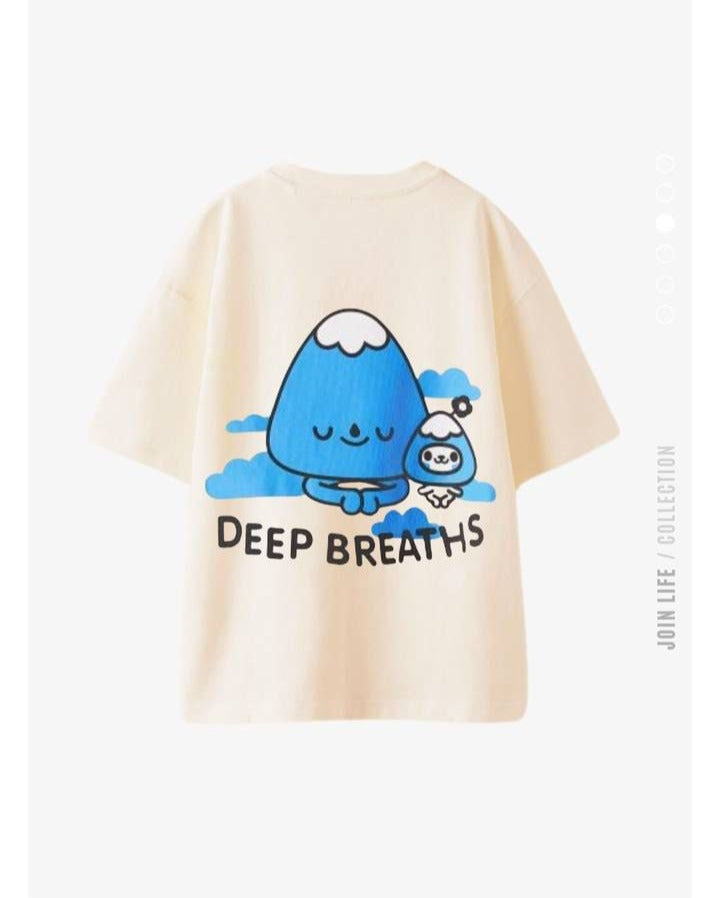 Deep Breaths” Cartoon Summer Set -Baby/Kids Boys