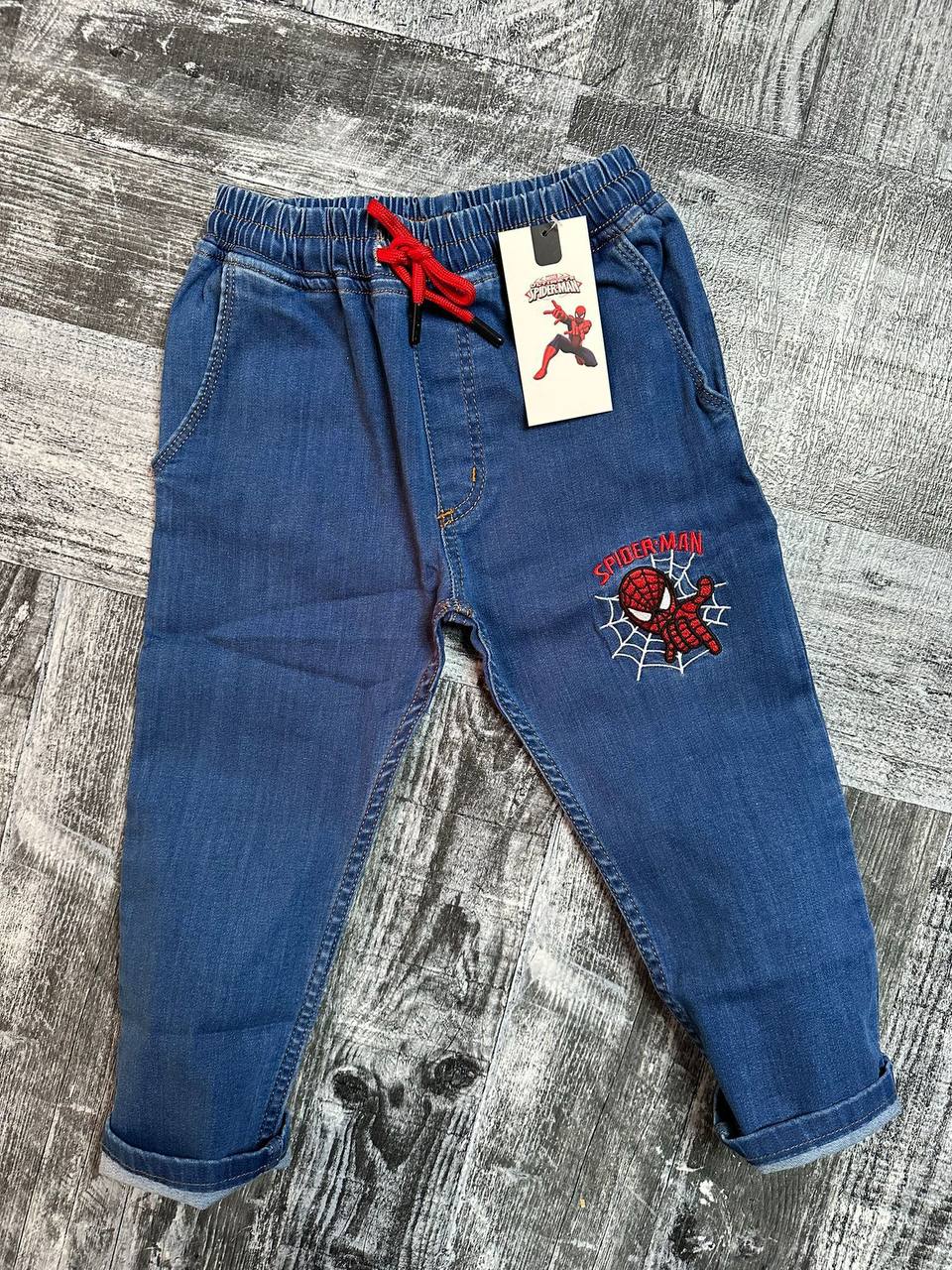 Marvel Spider-Man Kids' Jogger Jeans – Blue - Kids Boys