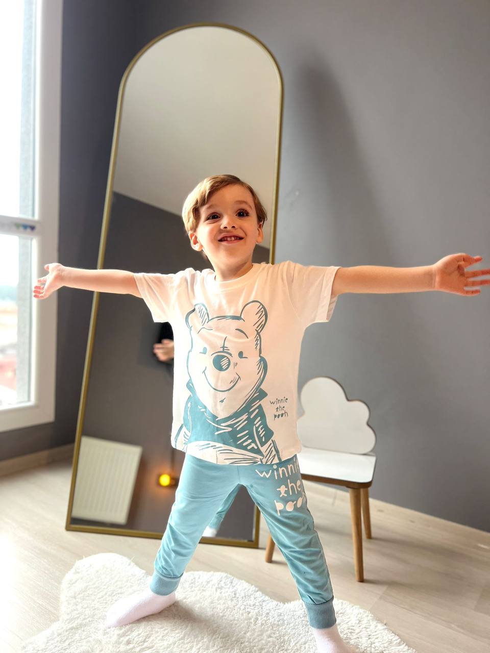 Winnie the Pooh Top and Pants outfit set - Kids Boys (2PCs)