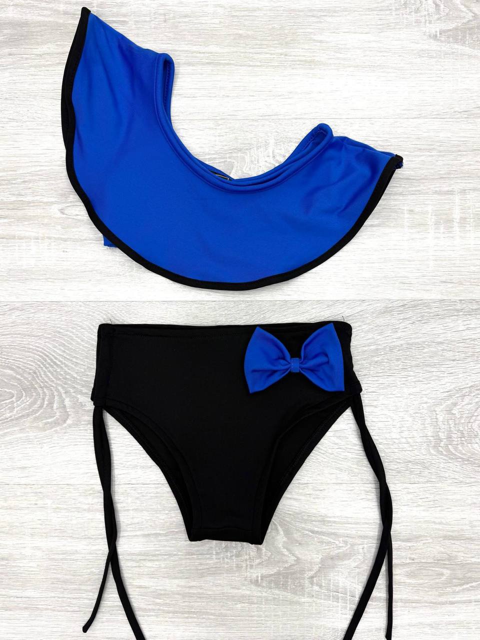 Girls’ Ruffle Bow Bikini Set – 2-Piece Swimwear - Kids Girl