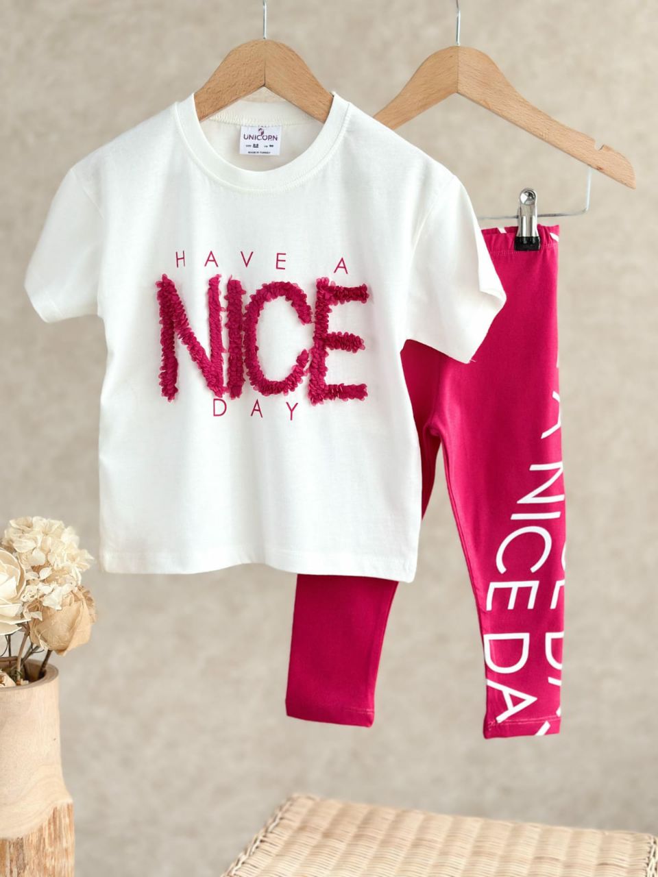 Have a Nice Day  2 Piece Girls’ Outfit - Kids Girls