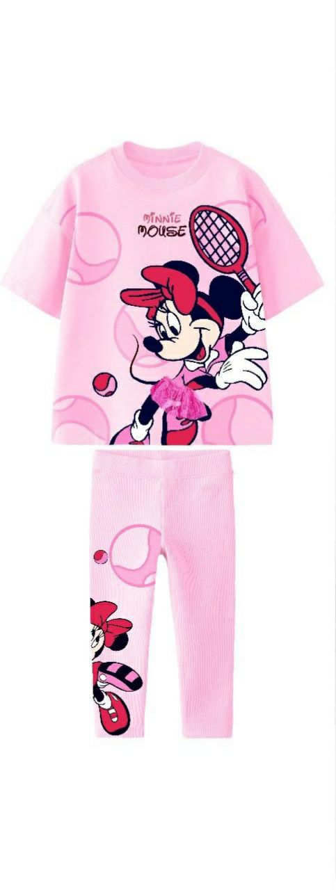 Minnie Mouse Tennis Vibes girls' Outfit Set - Kids Girls