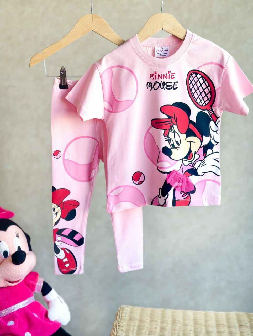 Minnie Mouse Tennis Vibes girls' Outfit Set - Kids Girls